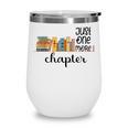 Bookworm Woman Reading Fiction Novels Library Book Store Wine Tumbler
