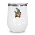 Born To Read Books Forced To Read Emails Book Lover Bookworm Wine Tumbler