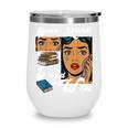 Born-To Read Forced To Work Reading Book Lover Wine Tumbler Born-To Read Forced To Work Reading Book Lover Wine Tumbler