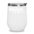 Brooklyn Public Library NY New York Neighborhood Book Lover Wine Tumbler