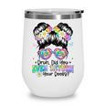 Bruh Return Your Books Reading Library Book Lovers Wine Tumbler