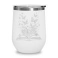 Butterflies And Book Lovers Reading Bookworm Wine Tumbler Butterflies And Book Lovers Reading Bookworm Wine Tumbler