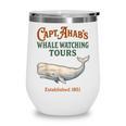 Captain Ahab’s Whale Watching Tours – Moby Book Parody Wine Tumbler Captain Ahab’s Whale Watching Tours – Moby Book Parody Wine Tumbler