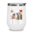 Carve Out Time To Read Halloween Ghost Books Raglan Baseball Tee Wine Tumbler