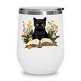 Cat Shirts For Women Book Lover Shirt Cute Cat And Book Premium Tri-Blend Wine Tumbler Cat Shirts For Women Book Lover Shirt Cute Cat And Book Premium Tri-Blend Wine Tumbler