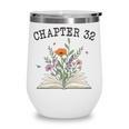Chapter 32- Book Lovers & Readers 32nd Birthday Wildflowers Premium Tri-Blend Wine Tumbler Chapter 32- Book Lovers & Readers 32nd Birthday Wildflowers Premium Tri-Blend Wine Tumbler