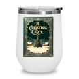 A Christmas Carol Book Cover By Charles Dickens Wine Tumbler A Christmas Carol Book Cover By Charles Dickens Wine Tumbler