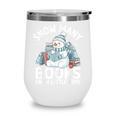 Christmas Reading Snowman So Many Books Men Women Kids Wine Tumbler Christmas Reading Snowman So Many Books Men Women Kids Wine Tumbler