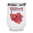Clifford The Big Red Dog Clifford And Emily Book Cover Wine Tumbler