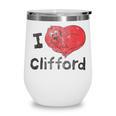 Clifford The Big Red Dog I Heart Clifford Childrens Books Wine Tumbler