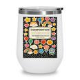 Composition Notebook Costume Teacher Matching Halloween Book Wine Tumbler Composition Notebook Costume Teacher Matching Halloween Book Wine Tumbler