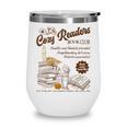 Cozy Girl Book Club Cozy Readers Book Club Wine Tumbler Cozy Girl Book Club Cozy Readers Book Club Wine Tumbler
