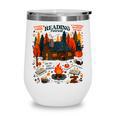 Cozy Reading Cabin Retreat Fall Bookish Autumn Cozy Reader Wine Tumbler Cozy Reading Cabin Retreat Fall Bookish Autumn Cozy Reader Wine Tumbler
