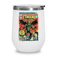Cthulhu Lord Of Madness Vintage Comic Book Cover Wine Tumbler