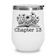 Cute 13th Birthday Chapter 13 Official Teenager Book Lover Wine Tumbler