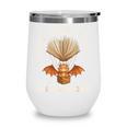 Cute Dragon Book Hot Air Balloon Adventure Fantasy Reading Wine Tumbler