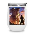 David And Goliath Bible Book Of Samuel Famous Bible Story Wine Tumbler