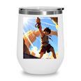David And Goliath Bible Book Samuel King David Anime Manga Wine Tumbler David And Goliath Bible Book Samuel King David Anime Manga Wine Tumbler
