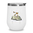 Day Without Reading Read Librarian Book Men Women Kids Wine Tumbler
