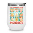 DCC Many Faces Of Mordecai Grid Gamer Series Book Wine Tumbler