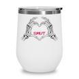 Dead Inside But I Still Read Romance Smut Book Lovers Wine Tumbler