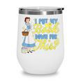 Disney Princess Belle I Put My Book Down For This Wine Tumbler