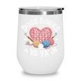 Dogs Books And Yarn Crocheting Wine Tumbler Dogs Books And Yarn Crocheting Wine Tumbler