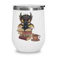 Dragon Read Books Be Kind Stay Weird Book Lover Wine Tumbler
