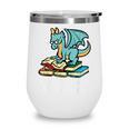 Be A Dragon Read Reading Book Librarian Men Women Kids Wine Tumbler Be A Dragon Read Reading Book Librarian Men Women Kids Wine Tumbler
