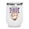 Dungeon Crawler Carl Airbrushed Princess Donut Series Book Wine Tumbler
