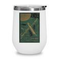 From The Earth To The Moon Book Cover 1874 Premium Wine Tumbler From The Earth To The Moon Book Cover 1874 Premium Wine Tumbler