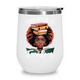 Education Is Freedom African Teacher Books Lovers Wine Tumbler