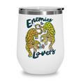 Enemies To Lovers Jaguar Tee Romance Book Plot Device Trope Wine Tumbler Enemies To Lovers Jaguar Tee Romance Book Plot Device Trope Wine Tumbler
