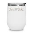 Fantasy Romantasy Book Lover MMC Shadow Daddy Wine Tumbler