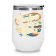 Fantasy Romantasy Book Retro Vintage Shadow Daddy Girl Wine Tumbler