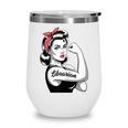 Female Librarian Rosie Riveter Book Guardian Woman Wine Tumbler Female Librarian Rosie Riveter Book Guardian Woman Wine Tumbler