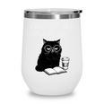 First Of All I’m A Delight Cute Cat Books Coffee Humor Wine Tumbler First Of All I’m A Delight Cute Cat Books Coffee Humor Wine Tumbler