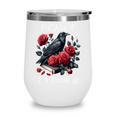 Fuck Off Im Reading Smut Books Dark Romance Book Crow F Cawf Wine Tumbler
