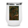 Geometric History Educated Women Teacher Book Melanin Wine Tumbler Geometric History Educated Women Teacher Book Melanin Wine Tumbler