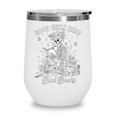 Good Girls Read Bad Books Skeleton Reading Book Halloween Wine Tumbler Good Girls Read Bad Books Skeleton Reading Book Halloween Wine Tumbler