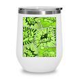 Green Comic Book Green Graphic Wine Tumbler Green Comic Book Green Graphic Wine Tumbler