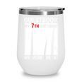 Guestbook 7th Birthday 7 Year Old Born 2018 Bday Wine Tumbler