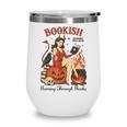 Halloween Bookish Witchy Book Club Hot Girls Read Wine Tumbler