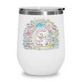 Hedgehog Reading Book Lake Scenery Reading Wine Tumbler