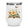 Helping Little Minds Grow Floral Book Education SPED Teacher Wine Tumbler Helping Little Minds Grow Floral Book Education SPED Teacher Wine Tumbler