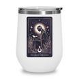 High Priestess Tarot Art Celestial Mystic Book Lover Wine Tumbler High Priestess Tarot Art Celestial Mystic Book Lover Wine Tumbler
