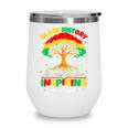 Honoring Past Inspiring Future History Month Book Tree Wine Tumbler Honoring Past Inspiring Future History Month Book Tree Wine Tumbler