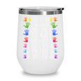 Hug Giver Book Reader Diaper Changer Daycare Teacher Wine Tumbler Hug Giver Book Reader Diaper Changer Daycare Teacher Wine Tumbler