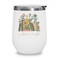 I'm Booked Tonight Floral Books Cozy Reading Graphic Wine Tumbler I'm Booked Tonight Floral Books Cozy Reading Graphic Wine Tumbler