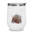 I'm Booked For The Winter Book Lover Wine Tumbler I'm Booked For The Winter Book Lover Wine Tumbler
